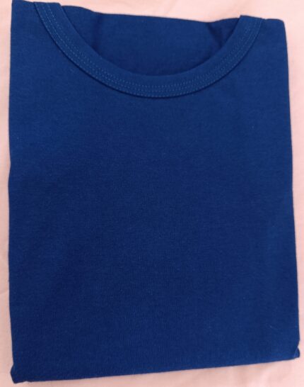 رکابی مردانه نخ پنبه سوپر رنگ سرمه‌ای، مناسب چهار فصل و ضد حساسیت