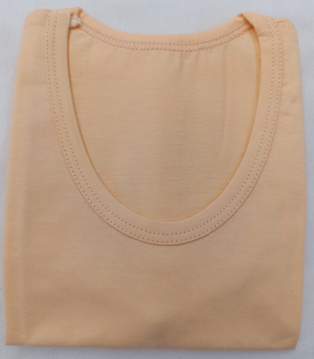 زیرپیراهن رکابی بچگانه دخترانه و پسرانه با نخ پنبه سوپر، رنگ سبز