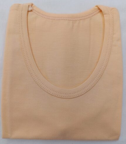 زیرپیراهن رکابی بچگانه دخترانه و پسرانه با نخ پنبه سوپر، رنگ سبز